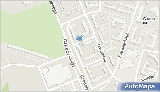 Paczkomat InPost GWI49M, Ogińskiego 91, Gorzów Wielkopolski 66-400