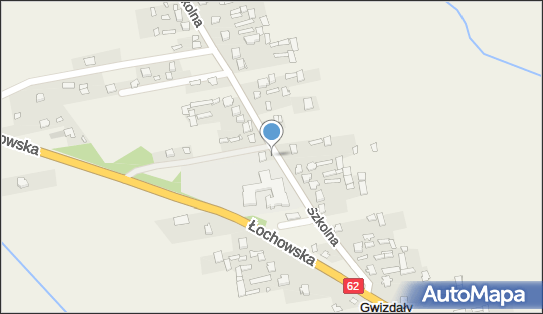 Paczkomat InPost GWIZ01M, Szkolna 13, Gwizdały 07-130