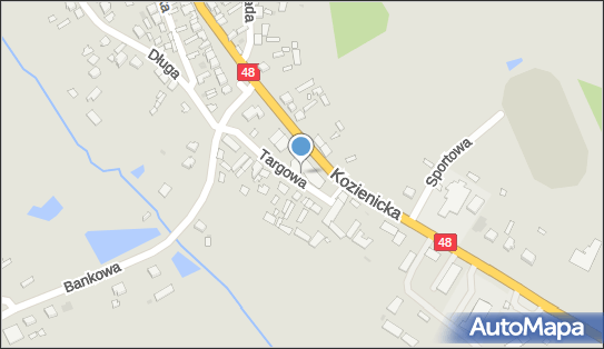 Paczkomat InPost GWX01M, Targowa 8, Głowaczów 26-903