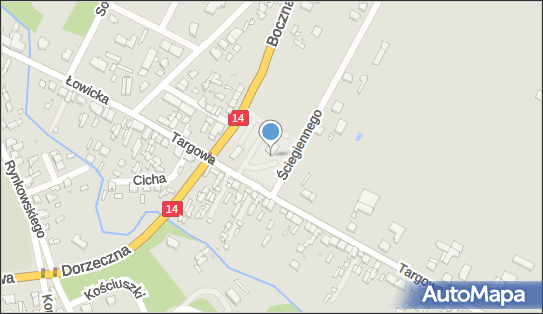 Paczkomat InPost GXO11M, Targowa 10/12, Głowno 95-015