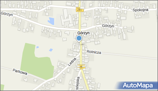 Paczkomat InPost GYN01M, Górzyn 185, Górzyn 68-300