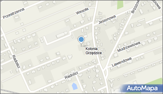 Paczkomat InPost GZE03M, Gryfa 29, Grzędzice 73-110