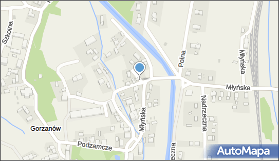 Paczkomat InPost GZO01BAPP, Młyńska 10, Gorzanów 57-521