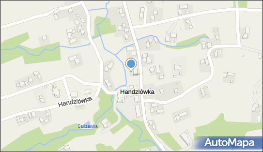 Paczkomat InPost HAZ01M, Handzlówka 267, Handzlówka 37-123