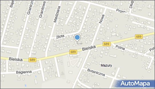 Paczkomat InPost HJN01BAPP, Bielska 52, Hajnówka 17-200