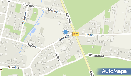 Paczkomat InPost HMI01AP, Szkolna 3, Huta Mińska 05-300