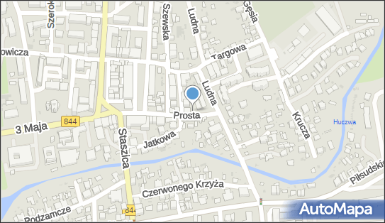 Paczkomat InPost HRU03M, Prosta 10, Hrubieszów 22-500