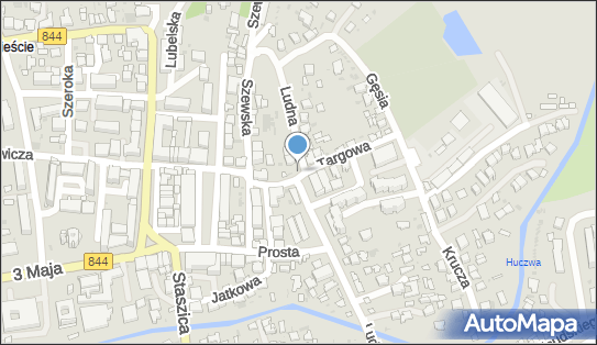 Paczkomat InPost HRU05M, Ludna 15, Hrubieszów 22-500