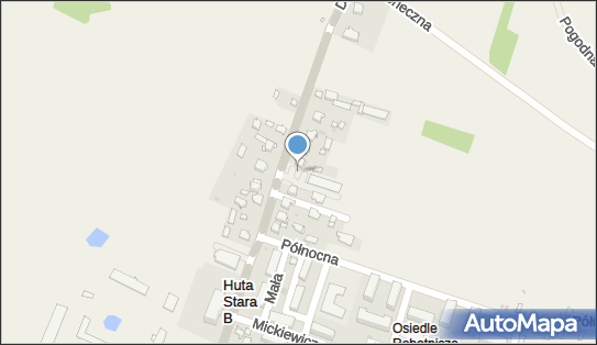 Paczkomat InPost HSB01D, Główna 11, Huta Stara B 42-263