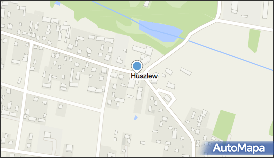 Paczkomat InPost HUZ01M, Huszlew 76A, Huszlew 08-206