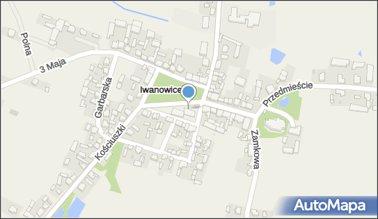 Paczkomat InPost ICE01M, Plac Księdza Kordeckiego 21, Iwanowice 62-862