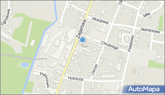 Paczkomat InPost ILO01BAPP, Żagańska 34A, Iłowa 68-120