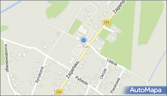 Paczkomat InPost ILO04M, Żagańska 61A, Iłowa 68-120