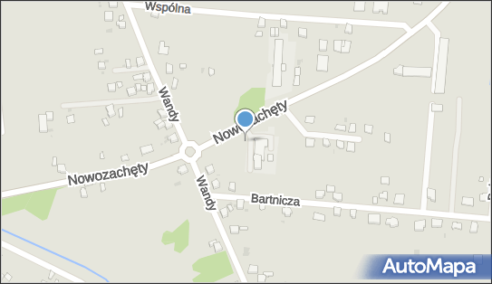 Paczkomat InPost IMI02M, Nowozachęty 10, Imielin 41-407