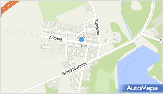 Paczkomat InPost IVN01G, Szkolna 5, Iwno 62-025