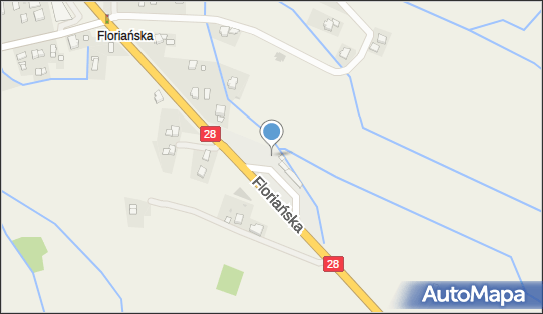 Paczkomat InPost IWN01N, Floriańska 52A, Iwonicz 38-440