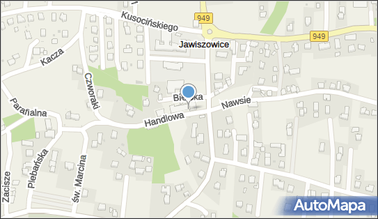 Paczkomat InPost JAI02M, Handlowa 1, Jawiszowice 32-626