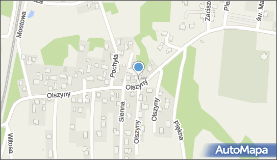 Paczkomat InPost JAI05M, Olszyny 34A, Jawiszowice 32-626