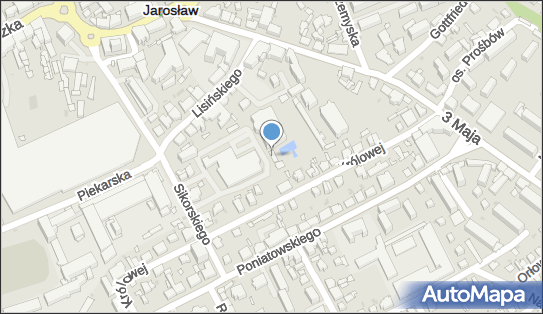Paczkomat InPost JAR04M, Sikorskiego 5, Jarosław 37-500