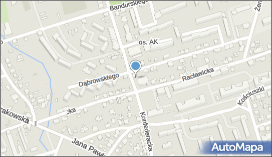 Paczkomat InPost JAR16M, Konfederacka 2, Jarosław 37-500