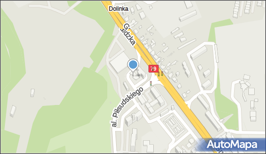 Paczkomat InPost JAW02N, al. Piłsudskiego 55, Jaworzno 43-600