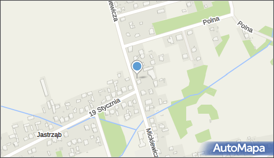 Paczkomat InPost JAZ01BAPP, Mickiewicza 26, Jastrząb 42-360