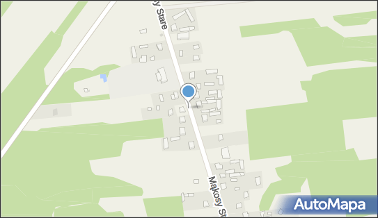 Paczkomat InPost JBI01BAPP, Mąkosy Stare 75, Jastrzębia 26-631