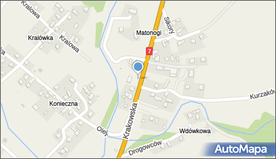 Paczkomat InPost JBN03BAPP, Krakowska 41, Jabłonka 34-480