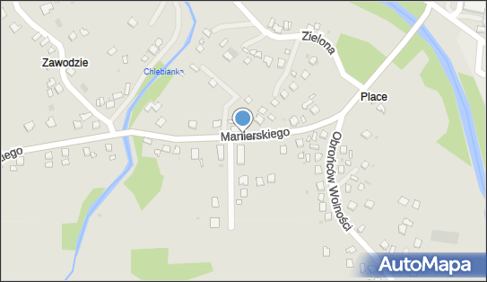 Paczkomat InPost JDC01M, Manierskiego 11, Jedlicze 38-460