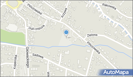 Paczkomat InPost JED01BAPP, Pińczowska 28, Jędrzejów 28-300