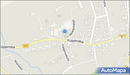Paczkomat InPost JEI02M, Kopernika 30, Jeziorany 11-320