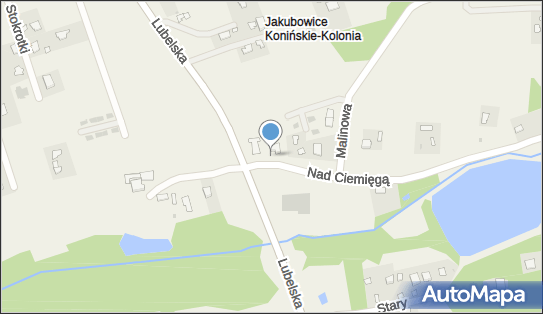Paczkomat InPost JKL01M, Nad Ciemięgą 3 21-003