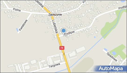 Paczkomat InPost JLU01BAPP, Lubelska 6, Janów Lubelski 23-300