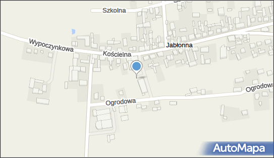 Paczkomat InPost JNA02M, Ogrodowa 7A, Jabłonna 64-308