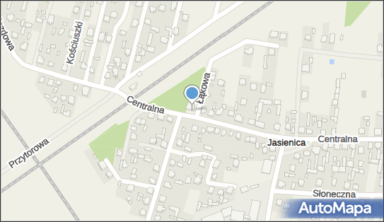 Paczkomat InPost JNI01M, Centralna 92, Jasienica 05-240