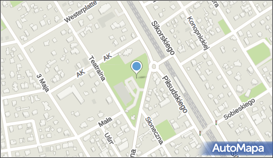 Paczkomat InPost JOZ01BAPP, Graniczna 2, Józefów 05-410