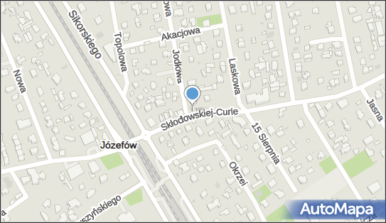 Paczkomat InPost JOZ01M, Skłodowskiej 3, Józefów 05-420