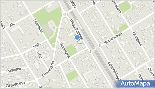 Paczkomat InPost JOZ07M, Piłsudskiego 38A, Józefów 05-410