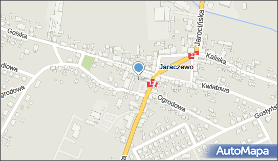 Paczkomat InPost JRO01BAPP, Golska 1, Jaraczewo 63-233