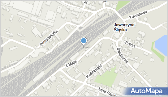 Paczkomat InPost JSK03M, 1 Maja 7, Jaworzyna Śląska 58-140