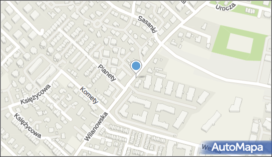 Paczkomat InPost JUZ04M, Wilanowska 8, Józefosław 05-500