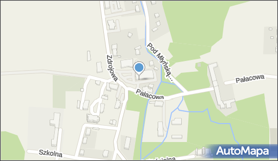 Paczkomat InPost JWZ01M, Pałacowa 3, Jaworze 43-384