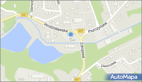 Paczkomat InPost JZD01N, Wodzisławska 1, Jastrzębie-Zdrój 44-335