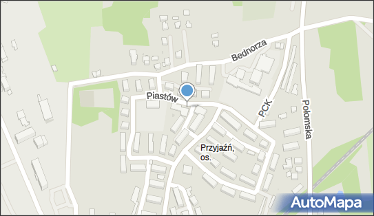 Paczkomat InPost JZD02APP, Piastów 4, Jastrzębie-Zdrój 44-335