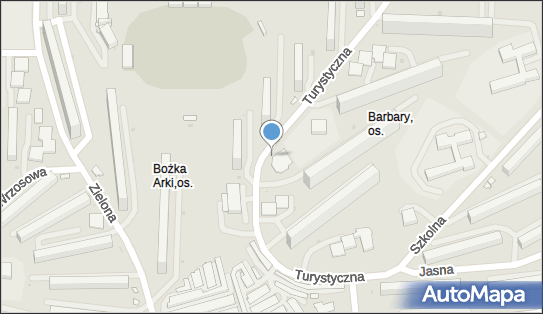 Paczkomat InPost JZD02A, Turystyczna 49A, Jastrzębie-Zdrój 44-335