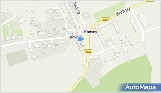 Paczkomat InPost KADY01M, Kadyny 3, Kadyny 82-340