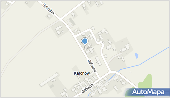 Paczkomat InPost KAH01M, Główna 27, Karchów 47-270