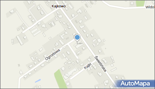 Paczkomat InPost KAJK01BAPP, Ogrodowa 1a, Kajkowo 14-100