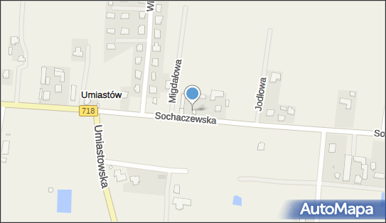 Paczkomat InPost KAPU01M, Sochaczewska 258, Kaputy 05-850