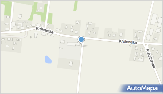 Paczkomat InPost KASK01M, Królewska 23, Kaski 96-314